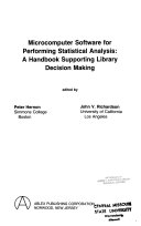 Microcomputers for library decision making : issues, trends, and applications /