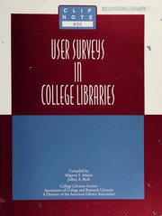 User surveys in college libraries /