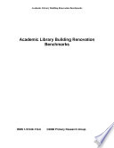 Academic library building renovation benchmarks.