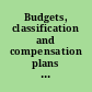 Budgets, classification and compensation plans for university and college libraries