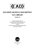 Encoded Archival Description tag library.