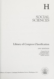 Library of Congress classification. H. Social sciences /