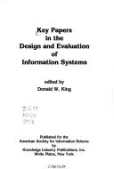 Key papers in the design and evaluation of information systems /