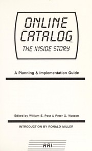 Online catalog : the inside story : a planning & implementation guide /