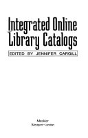 Integrated online library catalogs /