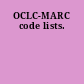 OCLC-MARC code lists.