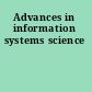 Advances in information systems science