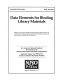 Data elements for binding library materials : an American national standard /