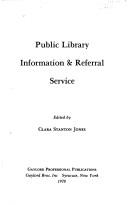 Public library information & referral service /