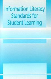 Information literacy standards for student learning /