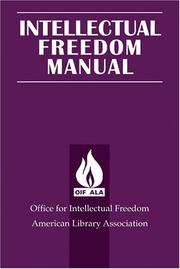 Intellectual freedom manual /