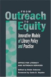 From outreach to equity : innovative models of library policy and practice /