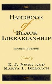 Handbook of Black librarianship /