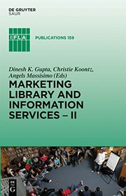 Marketing library and information services. a global outlook /