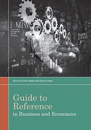 Guide to reference in business and economics /