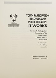 Youth participation in school and public libraries : it works /