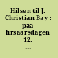 Hilsen til J. Christian Bay : paa firsaarsdagen 12. Oktober 1951
