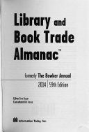 Library and book trade almanac.