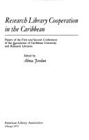 Research library cooperation in the Caribbean /