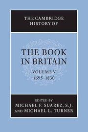 The Cambridge history of the book in Britain.