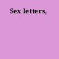 Sex letters,