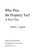 Who pays the property tax? : a new view /