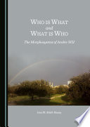 Who is what and what is who : the morphosyntax of Arabic WH /