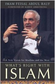 What's right with Islam : a new vision for Muslims and the West /