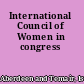 International Council of Women in congress