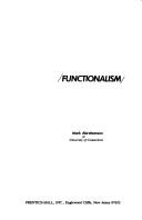 Functionalism /