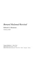 Bernard Malamud revisited /