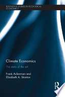 Climate economics the state of the art /