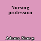 Nursing profession