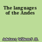 The languages of the Andes