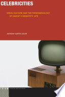 Celebricities : media culture and the phenomenology of gadget commodity life /