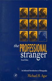 The professional stranger : an informal introduction to ethnography /