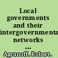 Local governments and their intergovernmental networks in federalizing Spain