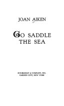 Go saddle the sea /