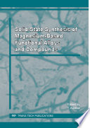Solid-state synthesis of magnesium-based functional alloys and compounds /