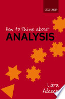 How to think about analysis /