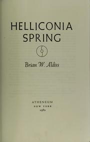 Helliconia spring /
