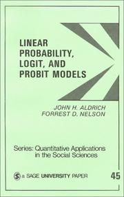 Linear probability, logit, and probit models /