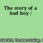 The story of a bad boy /