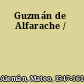 Guzmán de Alfarache /