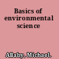 Basics of environmental science