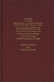 The therapeutic narrative : fictional relationships and the process of psychological change /