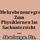 Mehrebenenregressionsanalysen Zum Physiklernen Im Sachunterricht der Primarstufe : Ergebnisse Einer Evaluationsstudie /