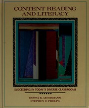 Content reading and literacy : succeeding in today's diverse classrooms /