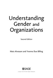 Understanding gender and organizations /