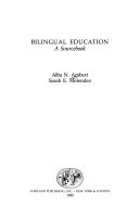 Bilingual education : a sourcebook /